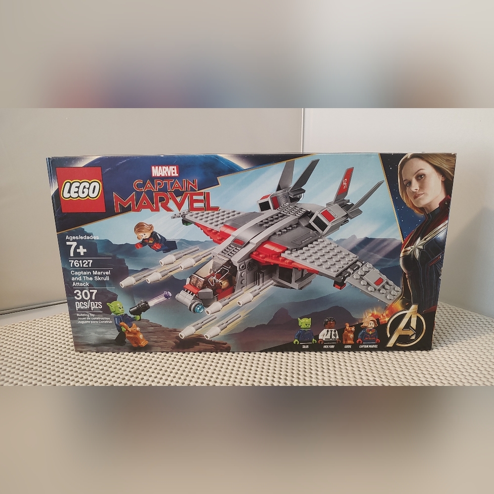 Lego 76127 Captain Marvel and the Skrull Attack Marvel Captain Marvel Avengers
